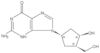 6H-Purin-6-one, 2-amino-1,9-dihydro-9-[3-hydroxy-4-(hydroxymethyl)cyclopentyl]-, [1R-(1α,3α,4α)]-