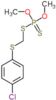 S-{[(4-chlorophenyl)sulfanyl]methyl} O,O-dimethyl phosphorodithioate