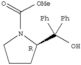 1-Pyrrolidinecarboxylicacid, 2-(hydroxydiphenylmethyl)-, methyl ester, (2R)-