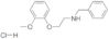 Benzenmethanamid, N-[2-(2-methoxyphenoxy)ethyl]-, hydrochlorid (1:1)