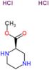 2-Piperazinecarboxylic acid, methyl ester, hydrochloride (1:2), (2R)-