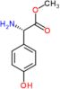 methyl (2S)-amino(4-hydroxyphenyl)ethanoate