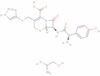[6R-[6α,7β(R*)]]-7-[[amino(4-hydroxyphenyl)acetyl]amino]-8-oxo-3-[(1H-1,2,3-triazol-4-ylthio)methyl]-5-thia-1-azabicyclo[4.2.0]oct-2-ene-2-carboxylic acid, compound with propane-1,2-diol