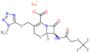 sodium (6R,7R)-3-{[(1-methyl-1H-tetrazol-5-yl)sulfanyl]methyl}-8-oxo-7-({[(trifluoromethyl)sulfanyl]acetyl}amino)-5-thia-1-azabicyclo[4.2.0]oct-2-ene-2-carboxylate