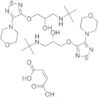 (S)-bis[3-[3-(tert-butylamino)-2-hydroxypropoxy]-4-morpholino-1,2,5-thiadiazole] maleate