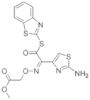 Methyl 2-[[(Z)-[1-(2-amino-4-thiazolyl)-2-(2-benzothiazolylthio)-2-oxoethylidene]amino]oxy]acetate