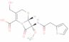 (6R,7S)-3-(Hydroxymethyl)-7-methoxy-8-oxo-7-[[2-(2-thienyl)acetyl]amino]-5-thia-1-azabicyclo[4.2...