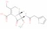 (6R-cis)-3-(hydroxymethyl)-7-methoxy-8-oxo-7-(2-thienylacetamido)-5-thia-1-azabicyclo[4.2.0]oct-2-ene-2-carboxylic acid