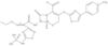 Pyridinium, 4-[2-[[(6R,7R)-2-carboxy-7-[[(2Z)-2-(ethoxyimino)-2-[5-(phosphonoamino)-1,2,4-thiadiaz…