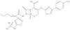 4-[2-[[(6R,7R)-2-Carboxy-7-[[(2Z)-2-(ethoxyimino)-2-[5-(phosphonoamino)-1,2,4-thiadiazol-3-yl]acet…