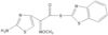 2-Amino-α-(methoxyimino)-4-thiazoleethanethioic acid S-2-benzothiazolyl ester