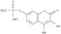 Phosphorothioic acid,O-(3-bromo-4-methyl-2-oxo-2H-1-benzopyran-7-yl) O,O-diethyl ester