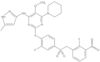 2-[[2-Fluoro-4-[[(2-fluoro-3-nitrophenyl)methyl]sulfonyl]phenyl]thio]-5-methoxy-N-(5-methyl-1H-pyrazol-3-yl)-6-(1-piperidinyl)-4-pyrimidinamine