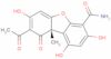 (9aS)-8-Acetyl-9,9a-dihydro-1,3,7-trihydroxy-9a-methyl-9-oxo-4-dibenzofurancarboxamide