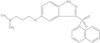 N,N-Dimethyl-3-[[3-(1-naphthalenylsulfonyl)-1H-indazol-5-yl]oxy]-1-propanamine