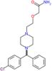 2-(2-{4-[(4-chlorophenyl)(phenyl)methyl]piperazin-1-yl}ethoxy)acetamide