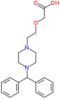 {2-[4-(diphenylmethyl)piperazin-1-yl]ethoxy}acetic acid