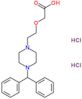 {2-[4-(diphenylmethyl)piperazin-1-yl]ethoxy}acetic acid dihydrochloride