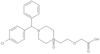 2-[2-[4-[(4-Chlorophenyl)phenylmethyl]-1-oxido-1-piperazinyl]ethoxy]acetic acid