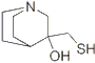 1-Azabicyclo[2.2.2]octan-3-ol, 3-(mercaptomethyl)-