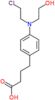 4-{4-[(2-chloroethyl)(2-hydroxyethyl)amino]phenyl}butanoic acid