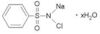 Benzenesulfonamide, N-chloro-, sodium salt, hydrate (1:1:1)