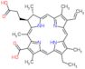 (17S,18S)-18-(2-carboxyethyl)-12-ethenyl-7-ethyl-3,8,13,17,20-pentamethyl-17,18-dihydroporphyrin-2…