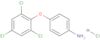 4-(2,4,6-trichlorophenoxy)aniline hydrochloride (1:1)