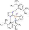 7-[1,3-bis(2,6-diisopropylphenyl)imidazol-2-ylidene]-7-chloro-8,8-dimethyl-8$l^{5}-aza-7$l^{5}-palladabicyclo[4.3.0]nona-1,3,5-triene