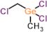 dichloro-(chloromethyl)-methyl-germane