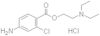 2-diethylaminoethyl 4-amino-2-chlorobenzoate hydrochloride