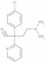 α-(4-Chlorophenyl)-α-[2-(dimethylamino)ethyl]-2-pyridineacetonitrile