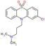 10H-Phenothiazine-10-propanamine, 2-chloro-N,N-dimethyl-, 5,5-dioxide