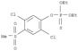 Phosphorothioic acid,O-[2,5-dichloro-4-(methylsulfonyl)phenyl] O,O-diethyl ester