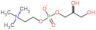 2,3-dihydroxypropyl 2-(trimethylammonio)ethyl phosphate