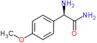 (2R)-2-amino-2-(4-methoxyphenyl)acetamide