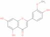 5,7-dihydroxy-2-(4-hydroxy-3-methoxyphenyl)-4-benzopyrone