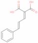 2-(3-Phenyl-2-propen-1-ylidene)propanedioic acid