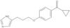 Cyclopropyl[4-[3-(1H-imidazol-4-yl)propoxy]phenyl]methanone
