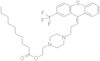 2-[4-[3-[2-(trifluoromethyl)-9H-thioxanthen-9-ylidene]propyl]-1-piperazinyl]ethyl decanoate