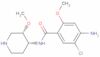 cis-4-amino-5-chloro-2-methoxy-N-(3-methoxy-4-piperidyl)benzamide