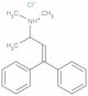 di(methyl)[1-methyl-3,3-diphenylallyl]ammonium chloride