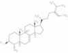 (3-beta,4-alpha,5-alpha,24Z)-4-methylstigmasta-7,24(28)-dien-3-ol