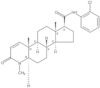 (4aR,4bS,6aS,7S,9aS,9bS,11aR)-N-(2-Chlorophenyl)-2,4a,4b,5,6,6a,7,8,9,9a,9b,10,11,11a-tetradecahydro-1,4a,6a-trimethyl-2-oxo-1H-indeno[5,4-f]quinoline-7-carboxamide