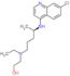 2-[{(4R)-4-[(7-chloroquinolin-4-yl)amino]pentyl}(ethyl)amino]ethanol