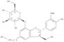 b-D-Glucopyranoside,(2S,3R)-2,3-dihydro-2-(4-hydroxy-3-methoxyphenyl)-3-(hydroxymethyl)-5-(3-hydroxypropyl)-7-benzofuranyl(9CI)