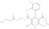 Methyl (1-oxobutoxy)methyl 4-(2,3-dichlorophenyl)-1,4-dihydro-2,6-dime thyl-3,5-pyridinedicarboxylate
