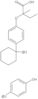 2-[4-[1-(4-Hydroxyphenyl)cyclohexyl]phenoxy]-2-methylbutanoic acid