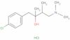 clorhidrato de p-cloro-α-[2-(dimetilamino)-1-metiletil]-α-metilfenetil alcohol