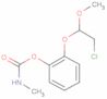 o-(2-chloro-1-methoxyethoxy)phenyl methylcarbamate